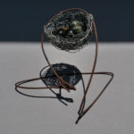 Nest 3. Handmade wire nest by Lucy McCann