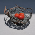 Nest 6. Handmade wire nest by Lucy McCann