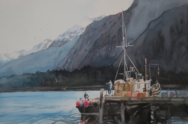 Lucy McCann Pink buoy’s New Zealand